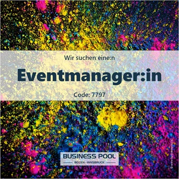 Eventmanager:in